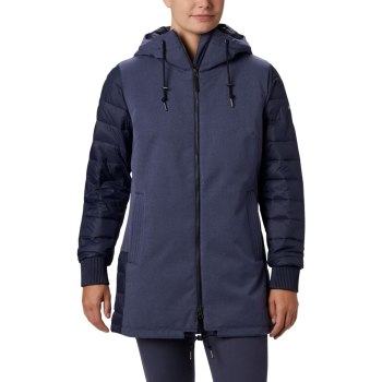 Columbia Boundary Bay Hybrid, Chamarras Azul Marino Para Mujer | 318674-ANV